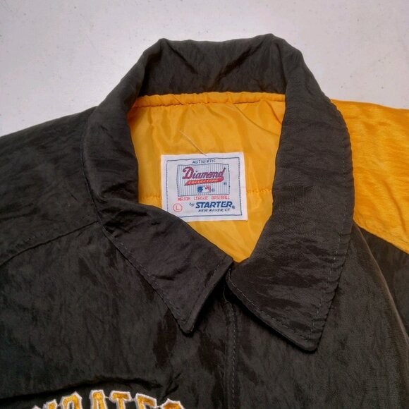 Vintage Pittsburgh Pirates Starter Jacket Large 1994 MLB All Star Game Baseball - Picture 14 of 16